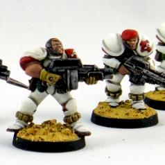 Red Bonet Warzone Soldiers by Drybrusher