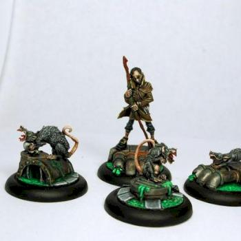 Hamlin the Plagued and Plague Rats by The_Iron_Painter