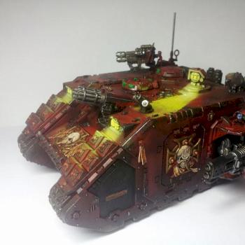 Blood Angels Land Raider by Edghar