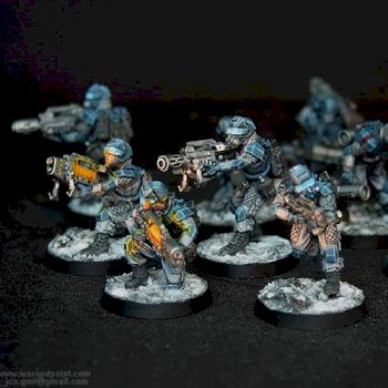 Elysian Drop Troops - Veterans by Johnnyhorse