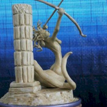 Serpent Queen Medusa 70mm sculpture by Stavros Zouliatis