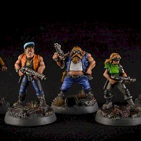 EM4 Miniatures Street Gang by Sheps