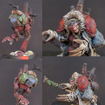 Old Witch of Khador & Scrapjack by Arkon