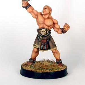 Kev White Barbarian Warrior by witchhunter