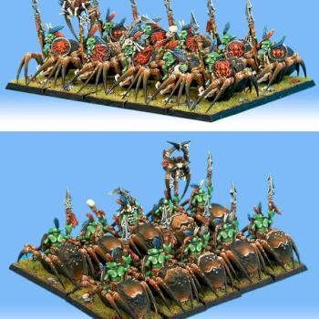 Goblin spider riders by Rilian