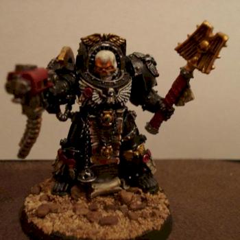 Space Marine Chaplain by Parfs