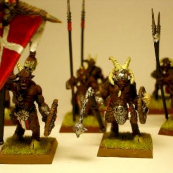 My beastmen herd by Reab