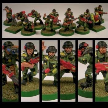 Classic Cadian Shock Troopers by Vic Mackey