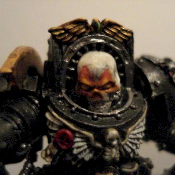 Space Marine Chaplain by Parfs