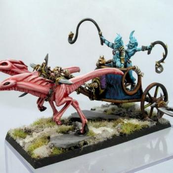 Choas Slaanesh Demonic Chariot by UberTek