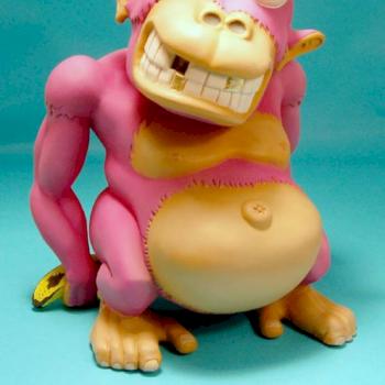 Pink Monkey by Garyo