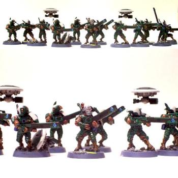 Tau Firewarriors by The Wraithlord