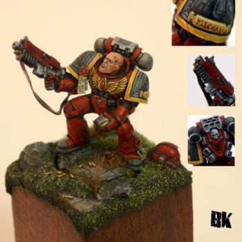 Blood Angel Space Marine by white rabbit