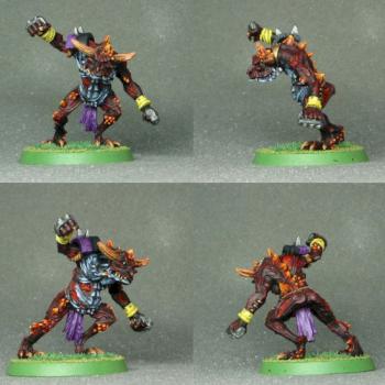 Chaos Troll conversion for Blood Bowl by Spree