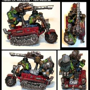 Ork Truk with Hopsplat Gun by bakalla