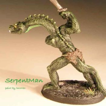 S'zizzt, the Serpent Man by docwex