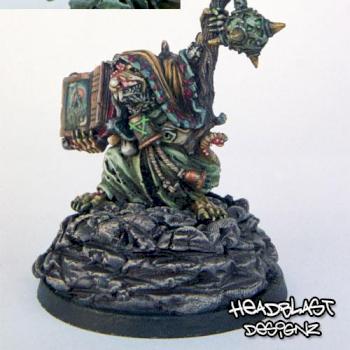 Skrolk - skaven lord of clan Pestilens by Mahon