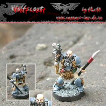 Space Wolves Scout by fLeSh