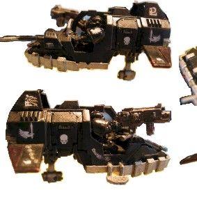 Land Speeder de la Ravenwing by Gunbomber