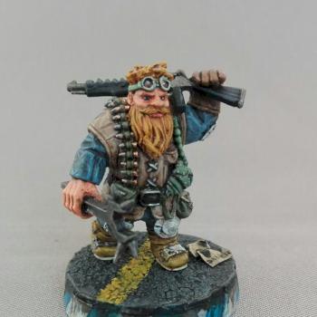 Forge Town Dwarf 3 AFTERGLOW by Arekarkadiusz