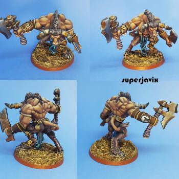 Reaper Bones Minotaur by superjavix