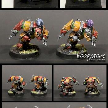 Blood Bowl Ork N'Rollerz by Woodstone