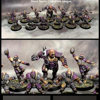 Blood Bowl Triskell Lavanders. by Woodstone