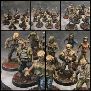 Zombies -- The Walking Dead, All Out War by sangwizz