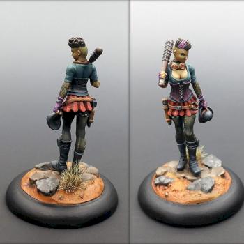 Malifaux: Miss Anne Thrope by Malekyth