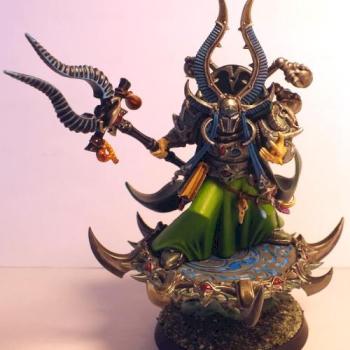 Lord Ahriman of the Thousand Sons by The Green Man