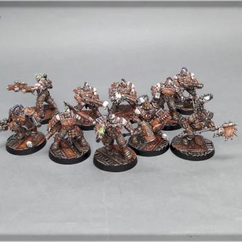 NECROMUNDA: UNDERHIVE House Goliath Ironlords Gang by Nazroth