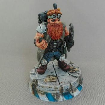 Forge Town Dwarf 5 AFTERGLOW by Arekarkadiusz