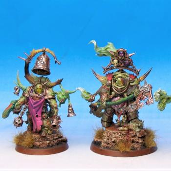 Death Guard Characters by PowerhouseMiniatures