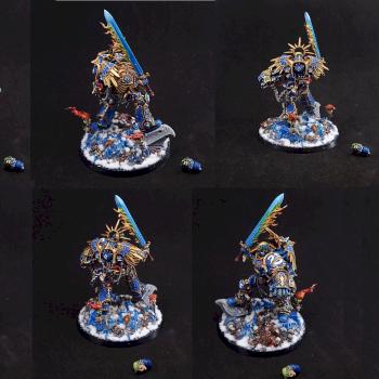 Roboute Guilliman Space Marines by CroWarGamePainting