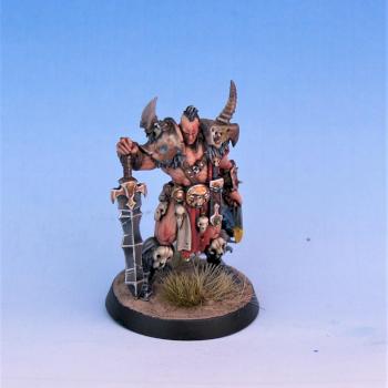 Dark Oath Chieftan by PowerhouseMiniatures