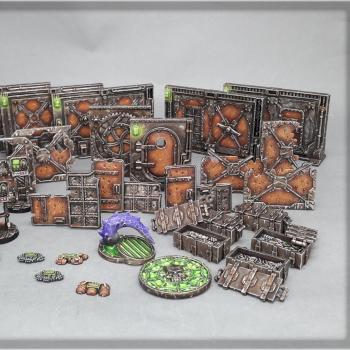 NECROMUNDA: UNDERHIVE Scenery set by Nazroth