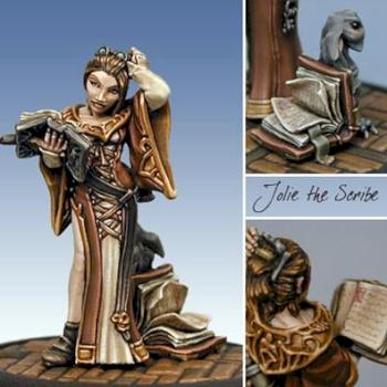 Jolie, Female Scribe by haley