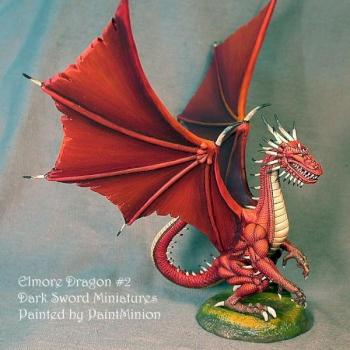 Elmore Dragon #2 - Red Dragon by PaintMinion