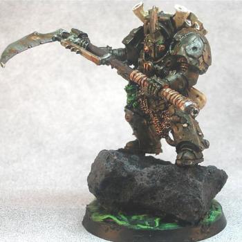 Typhus Herald Of nurgle by fortress miniatures