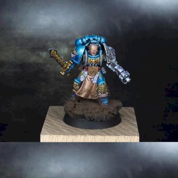 Space Marine Deathwatch Librarian by PintorDeMiniaturas