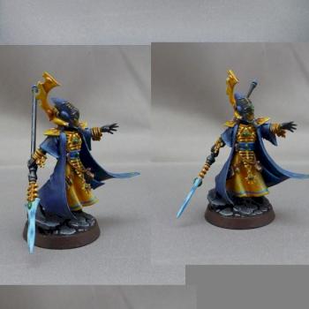 Eldar Farseer by BurningBrushPainting