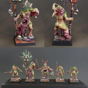 Plaguebearers of Nurgle by Sproket