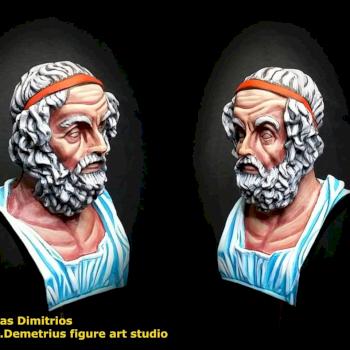 Homer Bust scale 1/10 by theodorikas jim