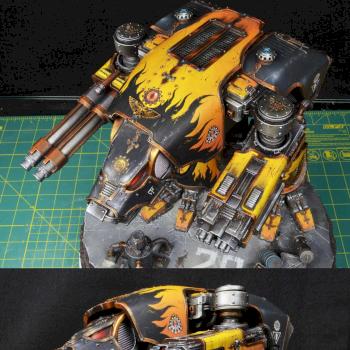 Legio Fureans Warhound Titan by NOMAD77