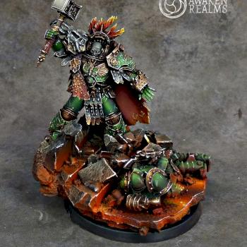 Vulkan, Primarch of Salamanders by Awaken Realms