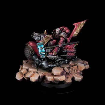 Space Marine Gabriel Angelos Blood Ravens Chapter Master by Monstroys