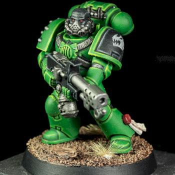 Salamander Tactical Marine by SDub