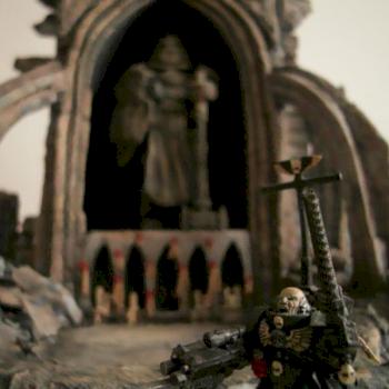 Space Marine Shrine Ruin by hk1x1