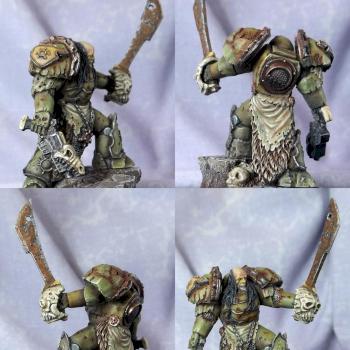 28 mm Chaos Warrior by Warchief2013