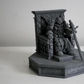 Inquisitor Lord statue Terrain by hk1x1